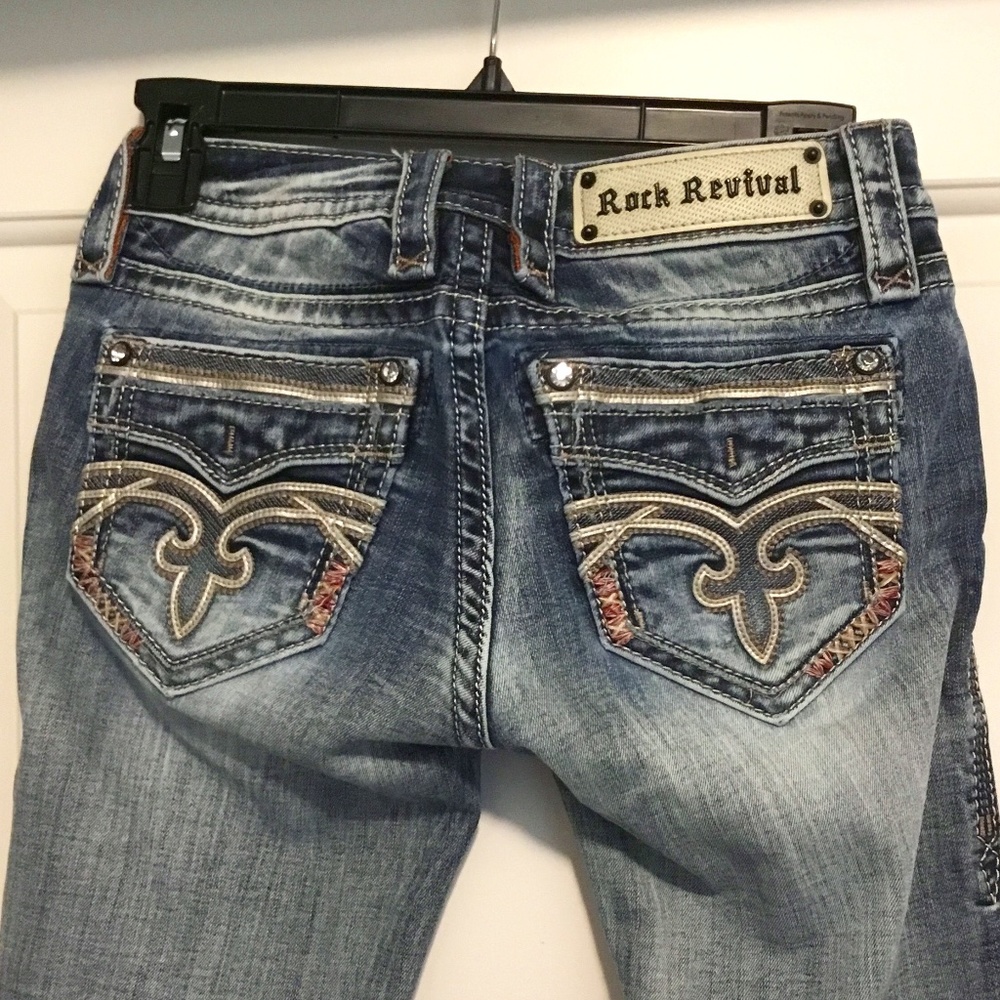 Rock Revival Skinny Jeans Size 25